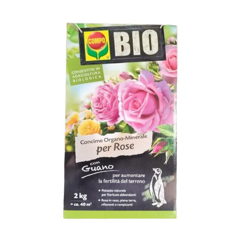 COMPO - Concime per rose con guano del Perù - 2 kg 4008398187859