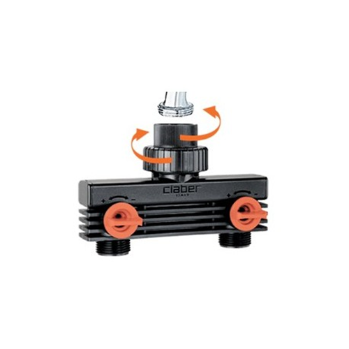 Valvola presa a due vie 3/4" Maschio - Claber 8589