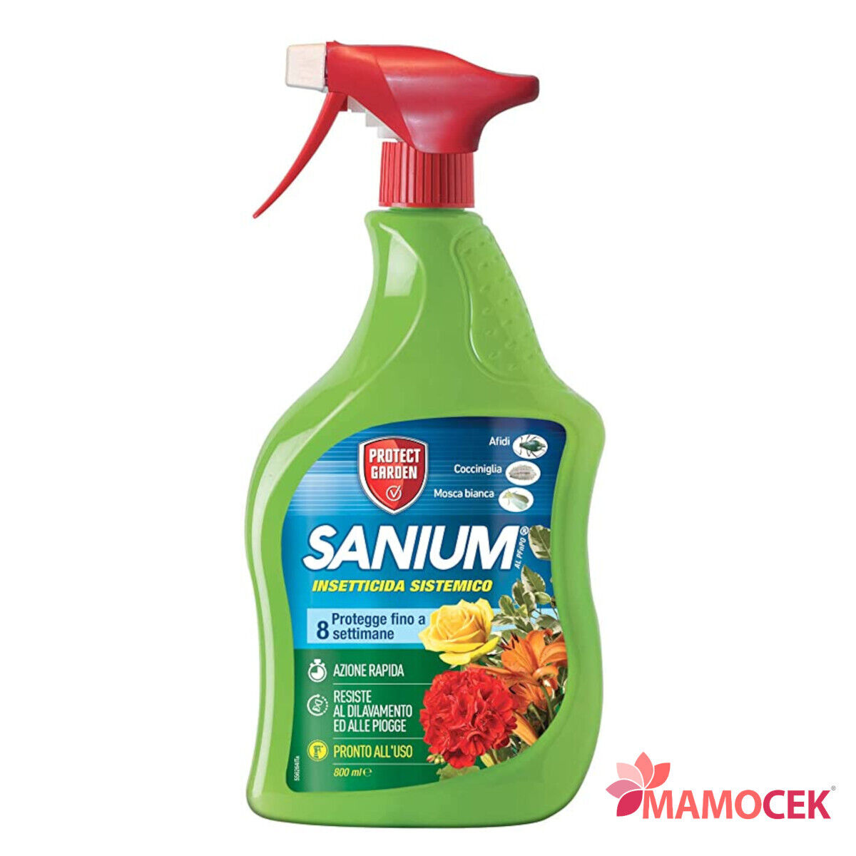 SANIUM Insetticida sistemico universale 500ml cocciniglia afidi mosca bianca