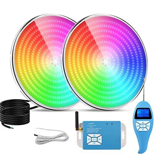 LyLmLe Luce Piscina LED Riempito di Resina,35W PAR56 (j2Z)