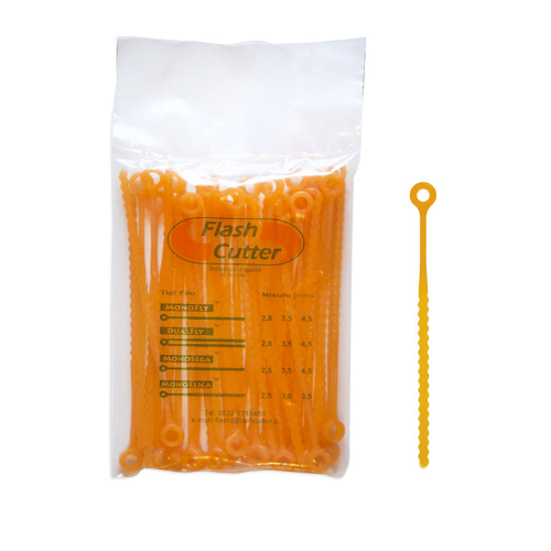 Spezzoni filo ricambio MonoSega 4.5 mm per testina Flash Cutter Qfc10 - 40 pezzi