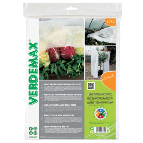 Velo di protezione in TNT 2,4x10 m 17 g/m2 Art. V6752 - Verdemax