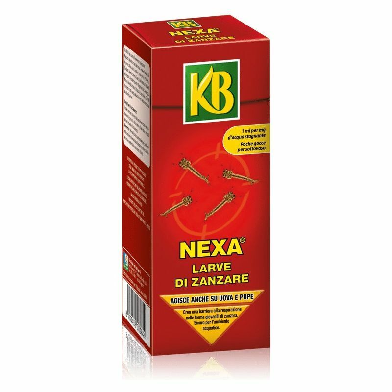 INSETTICIDA LIQUIDO NEXA PER IL CONTROLLO DELLE LARVE DI ZANZARA ML.50