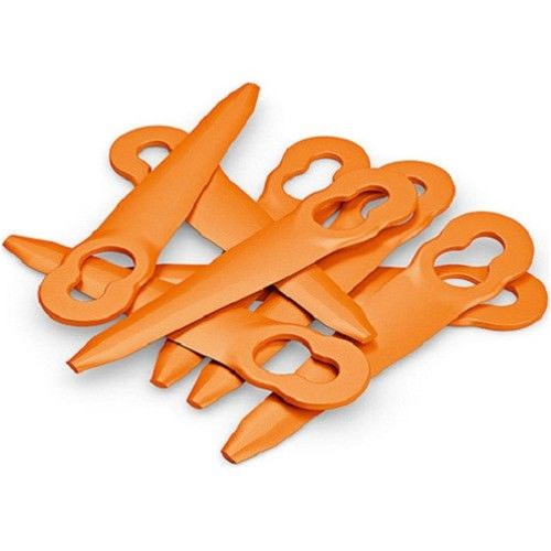 STIHL LAME RICAMBIO 8 PEZZI PER TESTINA POLYCUT 2-2  BORDATORE A BETTERIA FSA 45