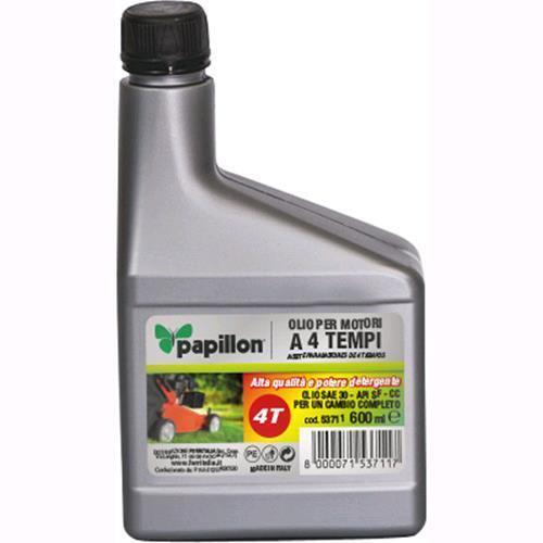 OLIO Lubrificante PER MOTORE 4T 600 ml PAPILLON per rasaerba, soffiatori