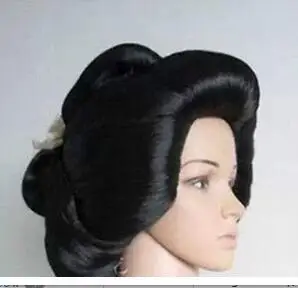 Parrucca Perruque Giappone Nero Bizarre Adventure Stone Ocean Blonde Blue Curly Long Women Hair Cosplay Japa Les Cheveux Perruque