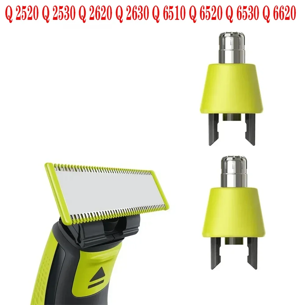Nuove Lame Di Ricambio Per Rasoio E Testine Di Ricambio Per Rifinitore Per Peli Del Naso Per Philips Oneblade One Blade Pro Rasoio Elettrico Ibrido