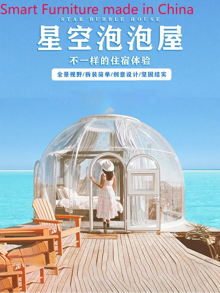 Star Dream Pc Outdoor Star Room Restaurant Outdoor Camping House Bubble House Cabina Trasparente Per Tenda