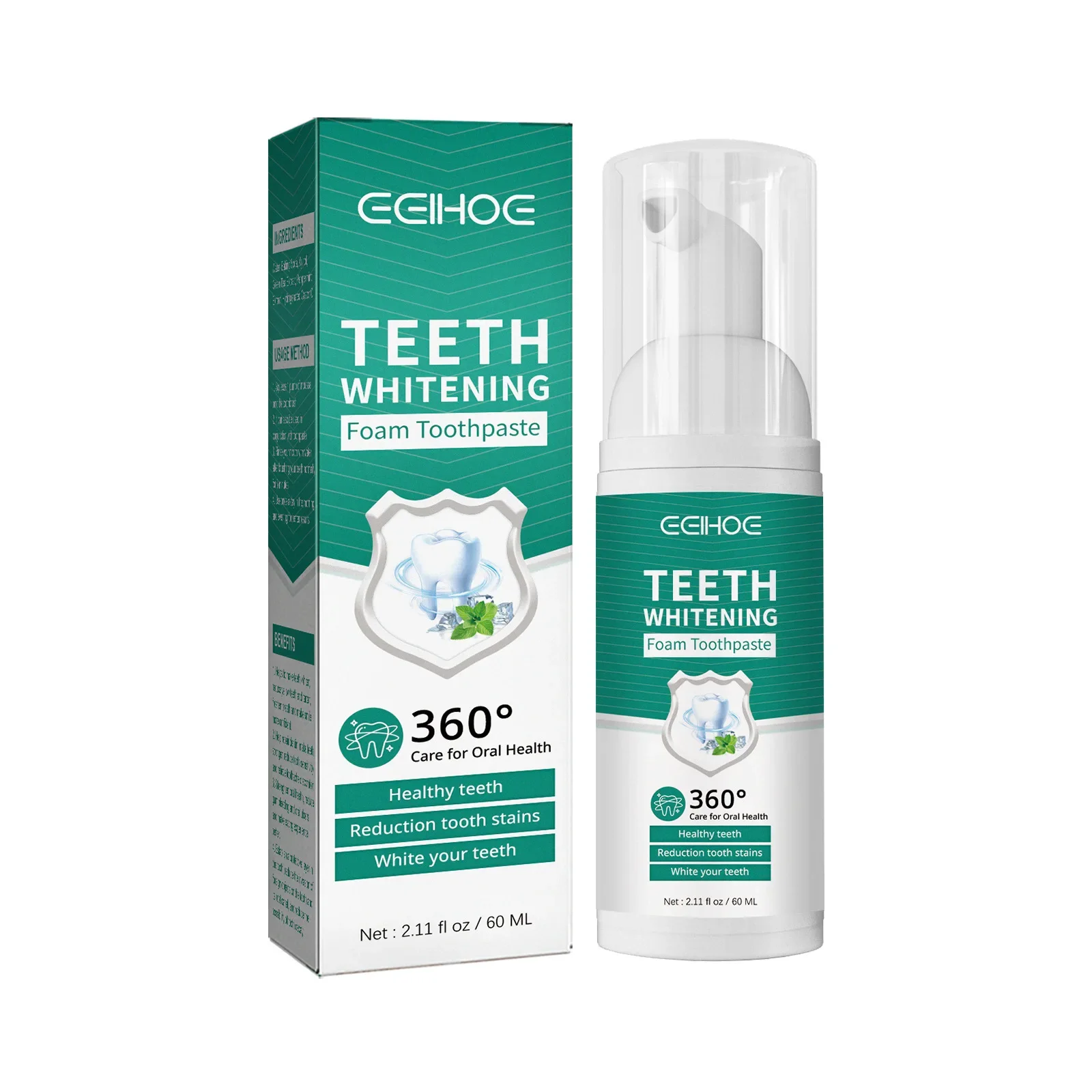 Sdottor New Teeth Aid Repair Mousse Whitening Teeth Remove Macchie Dentali Refresh Breath Brightening Color Corrector Cleansing To