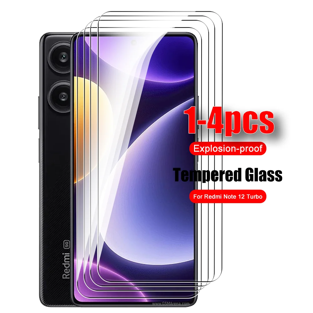 1-4 Pz 9H Vetro Per Xiaomi Redmi Note 12 Turbo 5G Vetro Temperato Radmi Note12 12 Turbo Note12Turbo 6.67 ''Cover Screen Protector