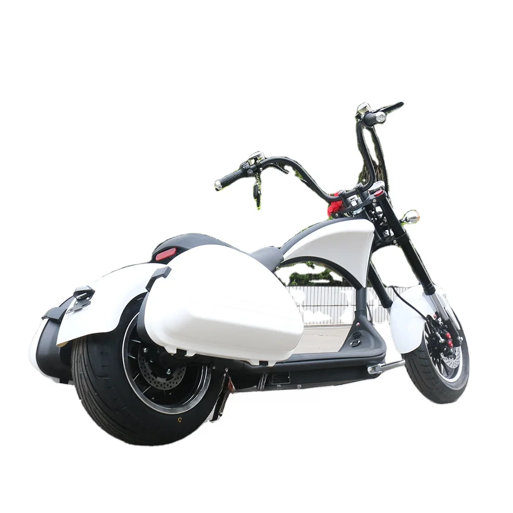 A Buon Mercato Citycoco Scooter Fat Tire Scooter Elettrico Moto Elettrica Adulto Citycoco 2000W 2 Big Wheel E Chopper