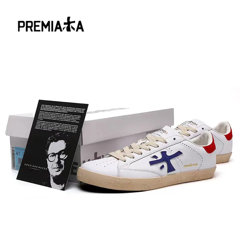 Premiata Shoes Sneakers Casual Da Uomo Originali Tenis Leggero E Traspirante Flat Lace-Up Business Tenis Masculino Per Uomo Sportivo