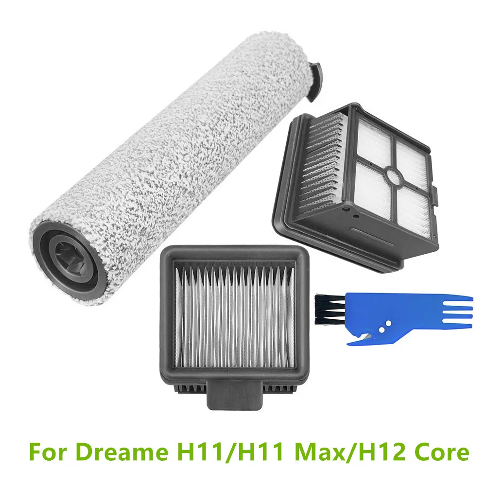 Per Dreame H11/H11 Max Roller Brush Filtro Hepa Per Parti Dell'Aspirapolvere Dreame H12 Core