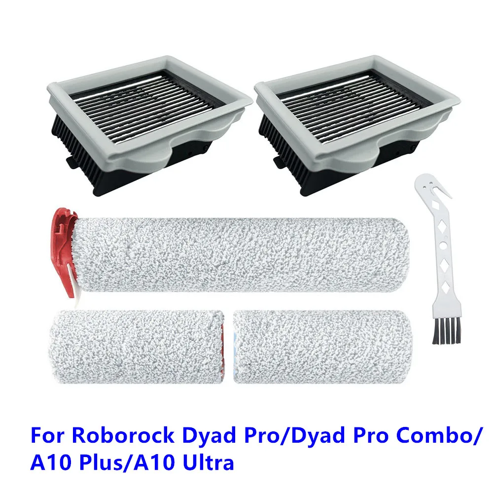Per Roborock A10 Plus/A10 Ultra Roller Brush Filtro Hepa Per Roborock Dyad Pro/Dyad Pro Combo Accessori Per Aspirapolvere
