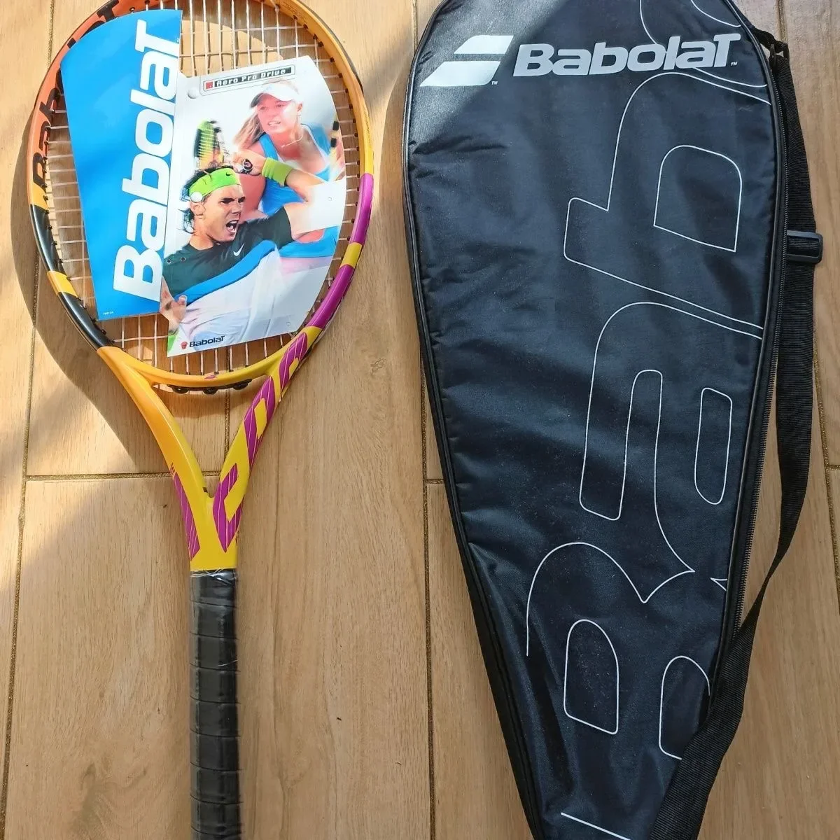 2021 Babolat Nadal Tennis Racchetta Da Tennis Interamente In Carbonio Pa Pure Aero Racchetta Da Tennis Professionale Per Uomini E Donne Principiante 3