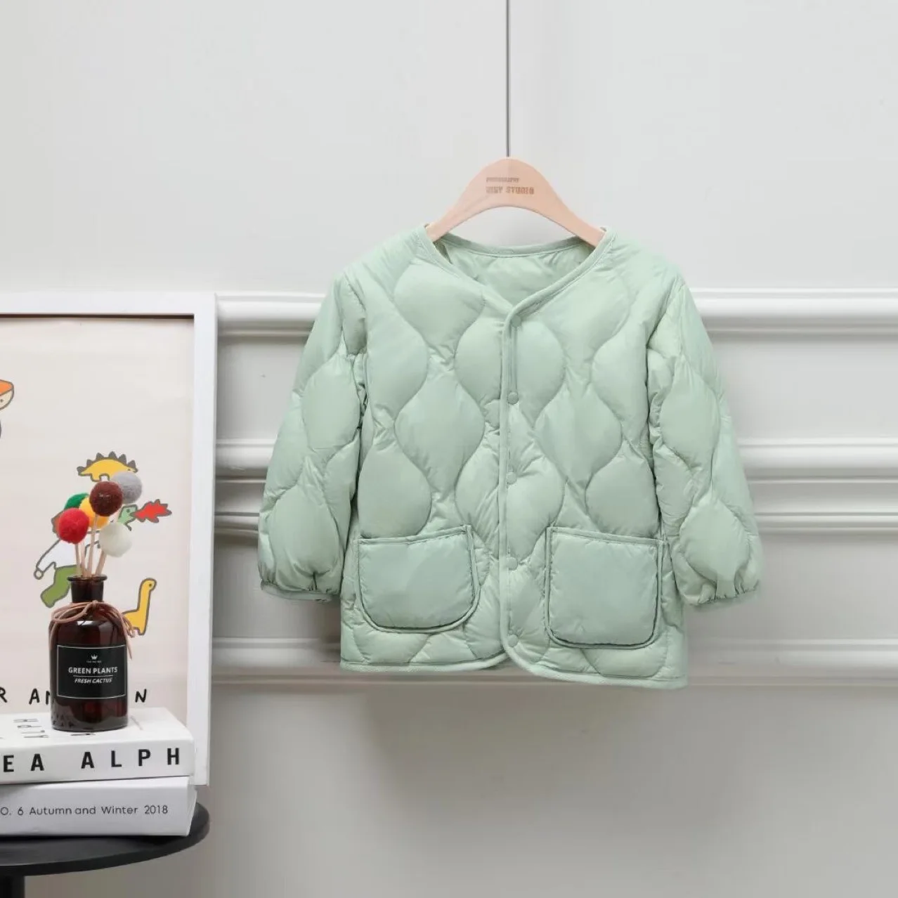 Bambini Piumini D'Anatra 2023 Nuovo Autunno Neonati Maschi Piumini Ultraleggeri Bambino Ragazze Senza Colletto Soffice Cappotto Invernale Per Bambini