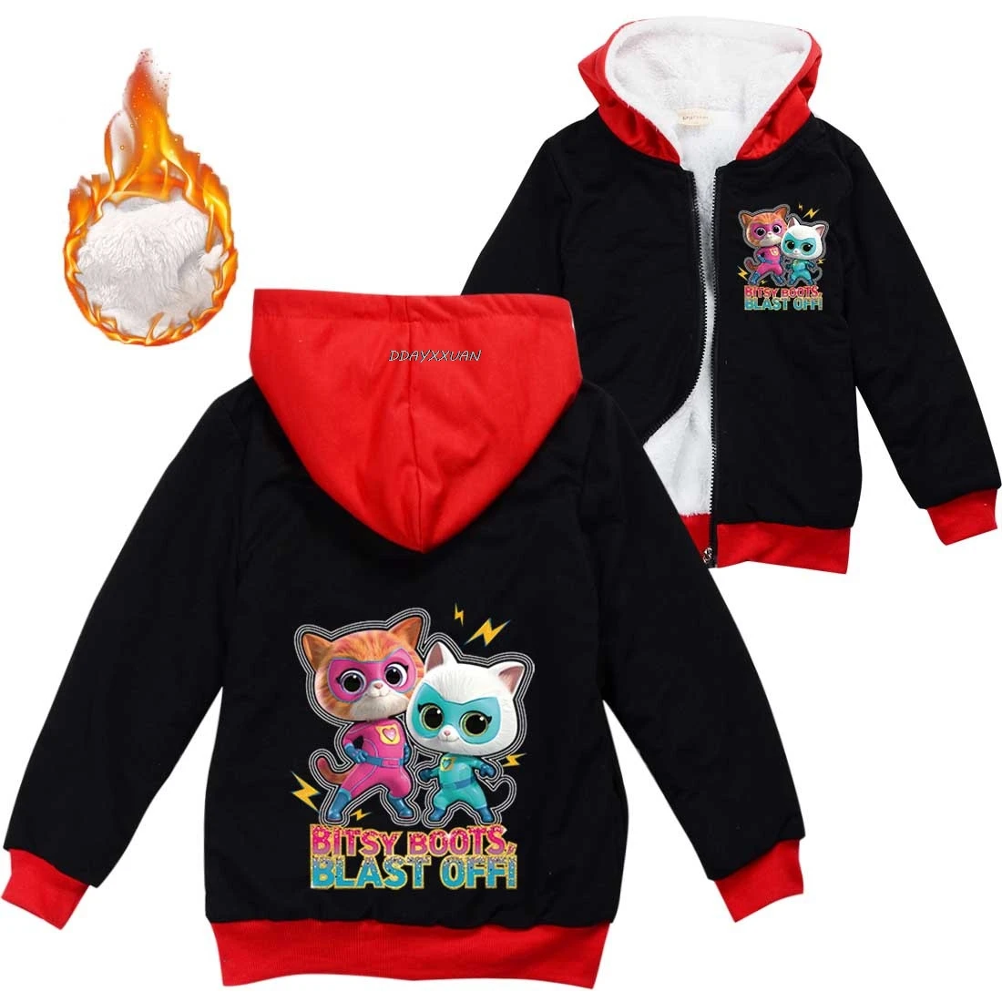 Superkitties Bambini Giacche Invernali Ragazze Cotone Imbottito Bambini Ragazzo Giacca Capispalla Caldi Autunno Casual Bambini Cappotti Inverno