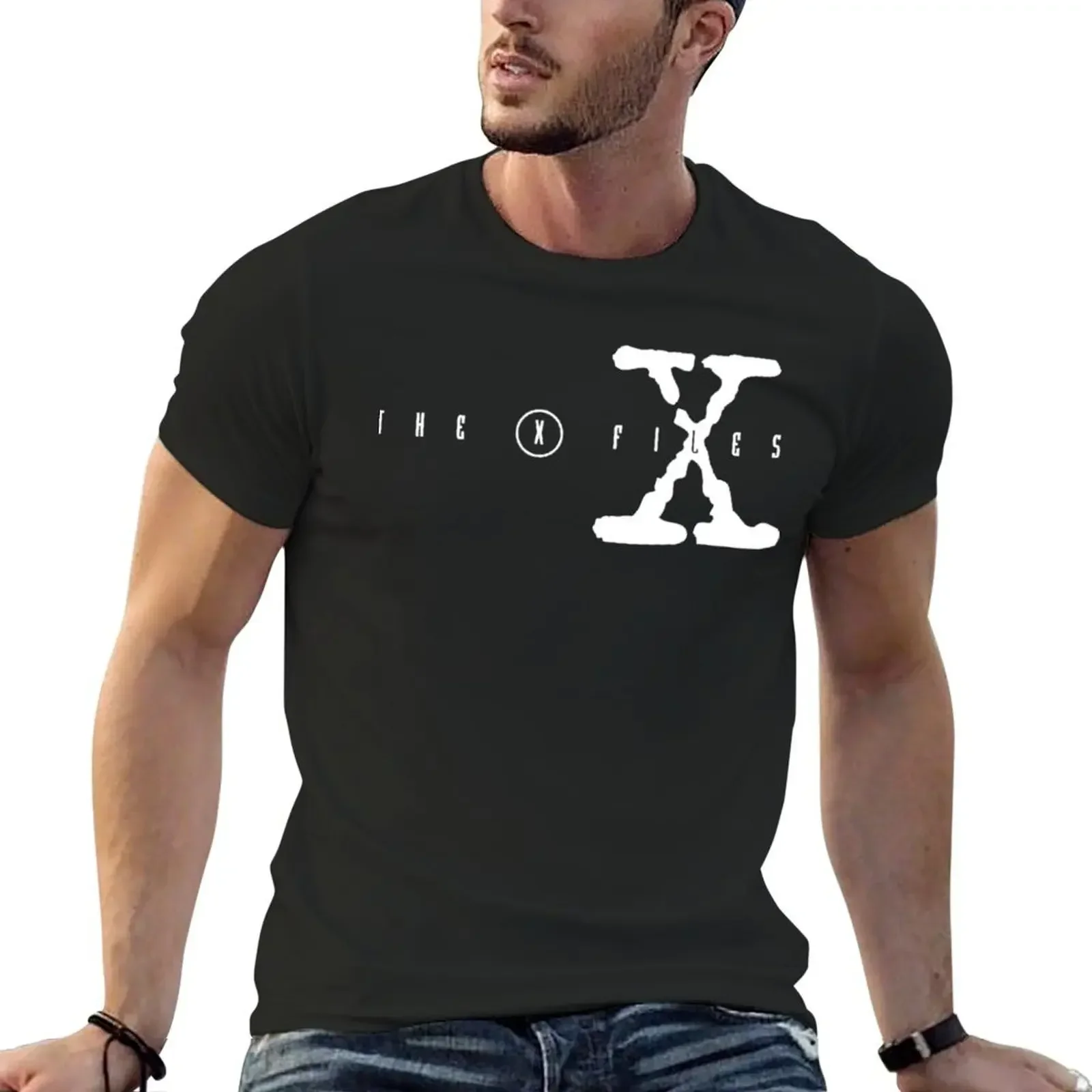X Files T-Shirt Heavyweights Summer Clothes Summer Top Clothes For Men
