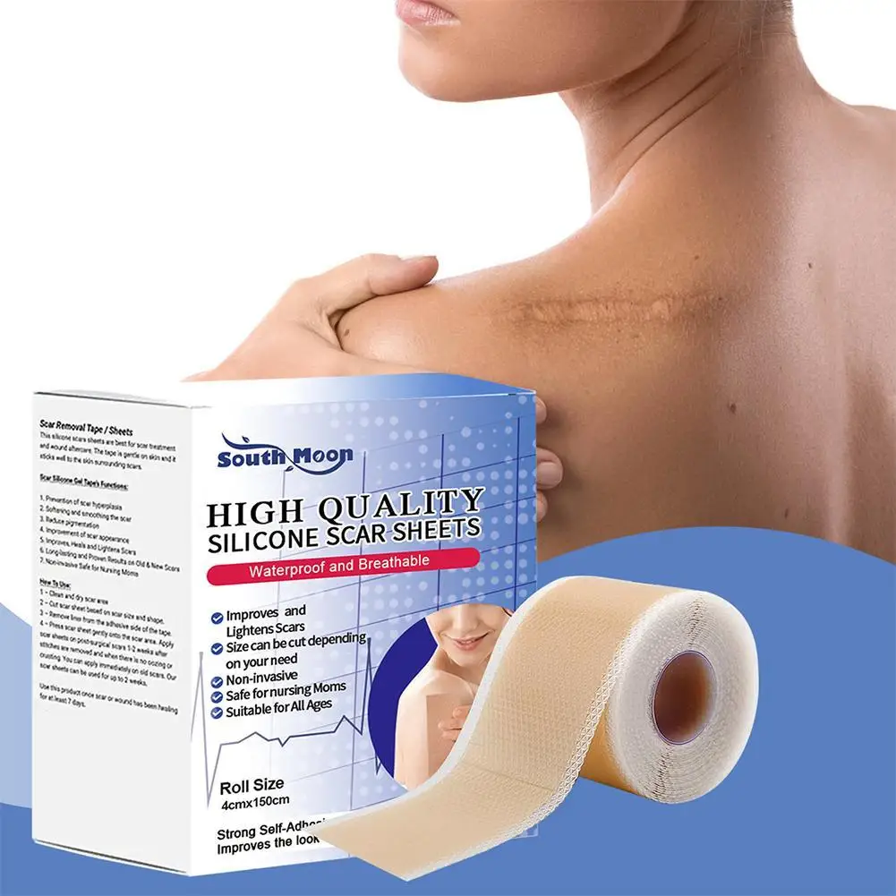 Fogli Di Cicatrici In Silicone Strisce Per La Rimozione Di Urti Cheloidi, Trattamenti Per La Riduzione Di Cicatrici Cicatrici Chirurgiche, Ustioni, Pa