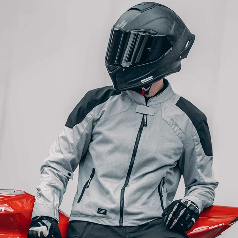 Tuta Da Moto Per Pendolari Tuta Da Moto Tuta Da Equitazione Set Anti-Autunno Estate Attrezzatura In Rete Giacca Da Uomo E Da Donna Wind God