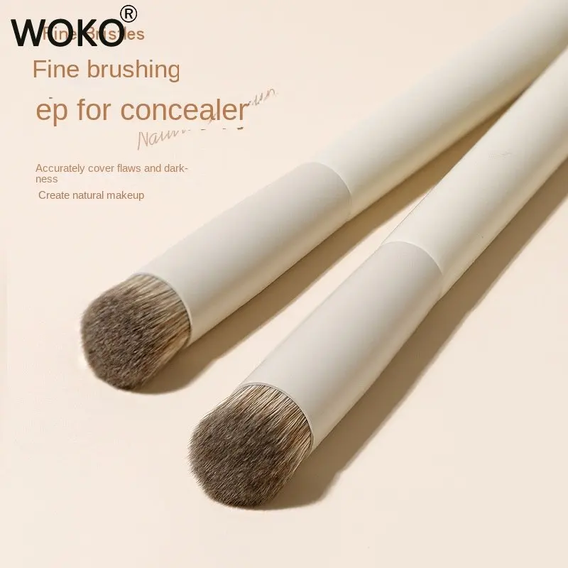 Nuovo 270 Concealer Makeup Brush Eye Concealer Brush Angolato Round Head Seamless Concealer Cream Shadow Blending Beauty Tools