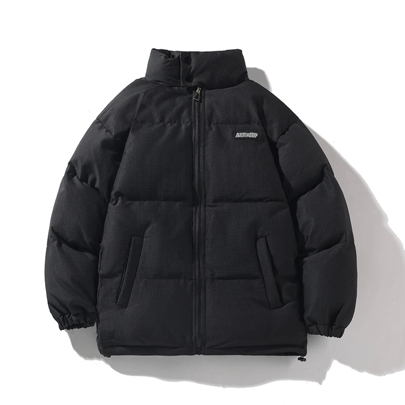 Lappster-Giacca A Vento Giovanile Moda Coreana Parka Oversize Giacche Invernali A Bolle Per Uomo Giacche Imbottite Harajuku Nere Cappotti