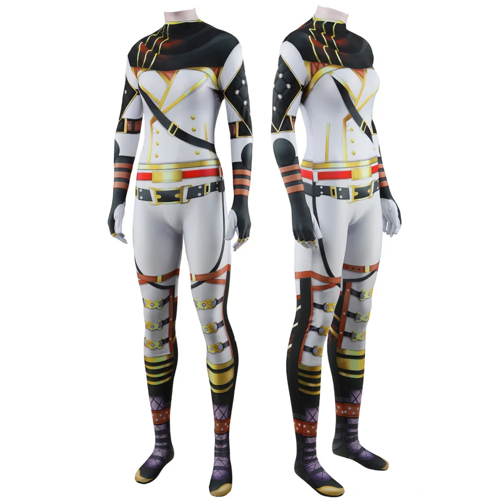 Wraith Cosplay Tuta Costume Tuta Per Bambini Adulti Vestito Roleplay Veleno Corsetto Per Le Donne Ragazza Spandex Vestito