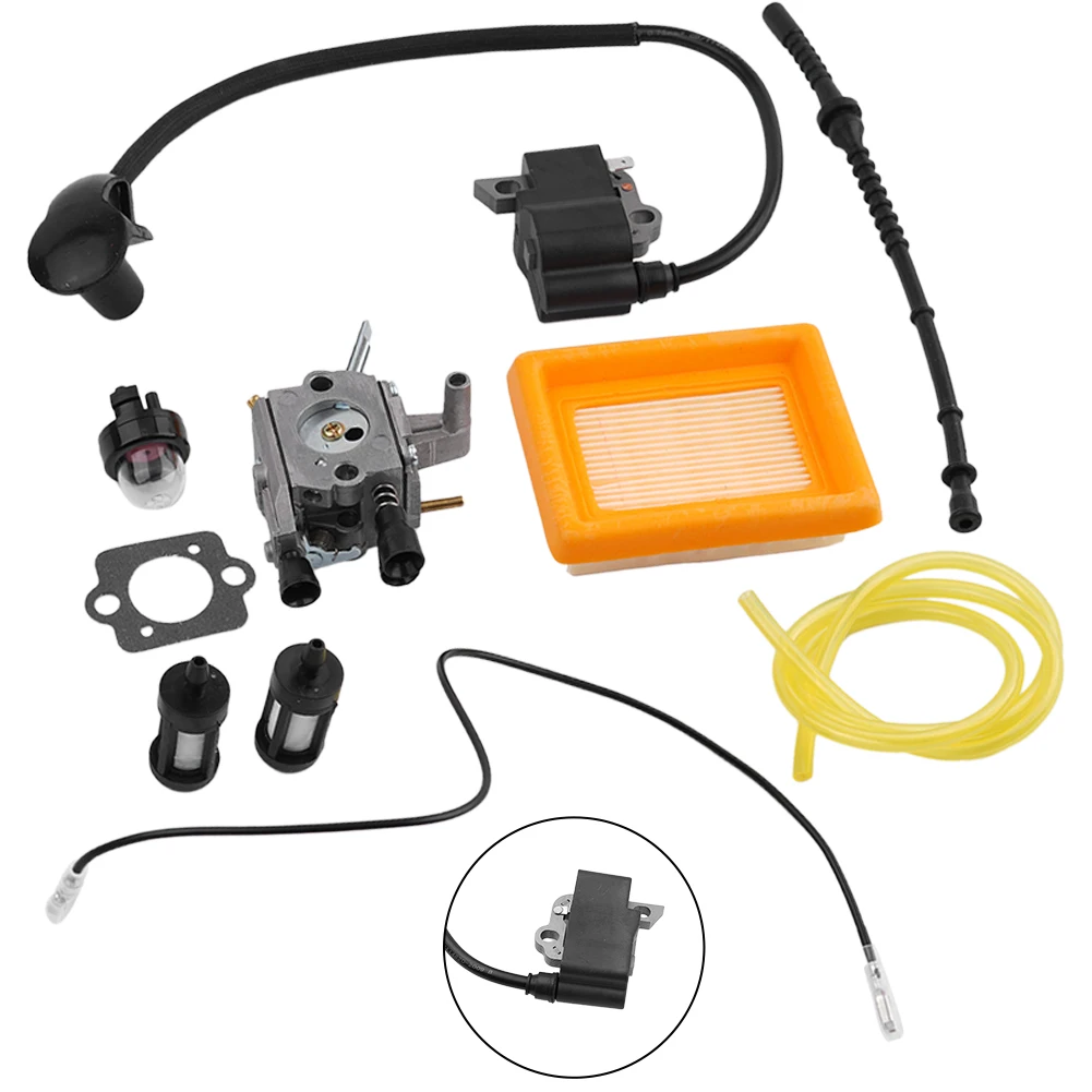 Set Carburatore Per Stihl Fs120 Fs200 Fs250 Fs300 Fs350 Trimmer Decespugliatore Parti 4134 120 0603, 4134 400 1301, 4134 141 0300