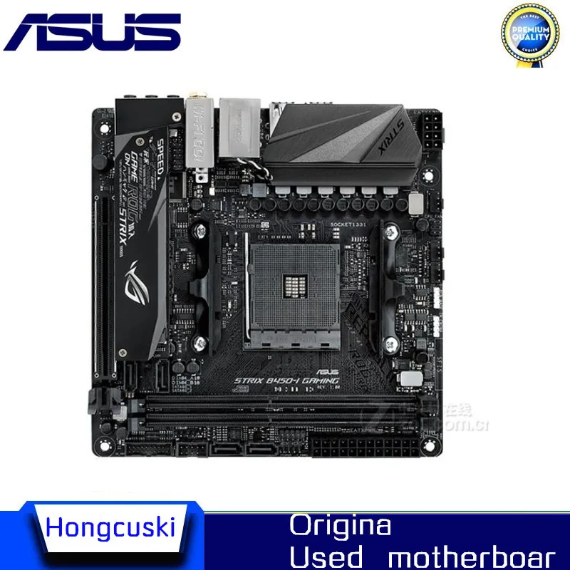 Per Asus Rog Strix B450-I Gaming Usato Scheda Madre Originale Socket Am4 Ddr4 B450 Mini-Itx Itx Htpc Scheda Madre