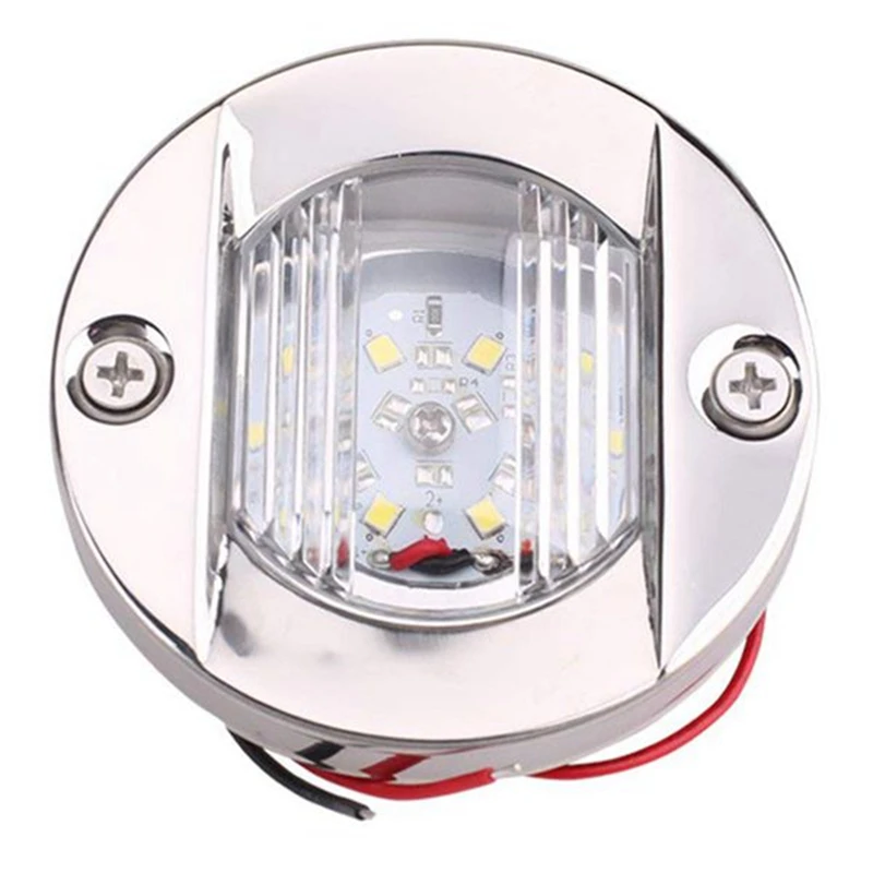 Luci Di Poppa Marine Dc 12V Luci Posteriori A Led Luci Posteriori A Led Rotonde Luci Per Scale Accessori Per Yacht