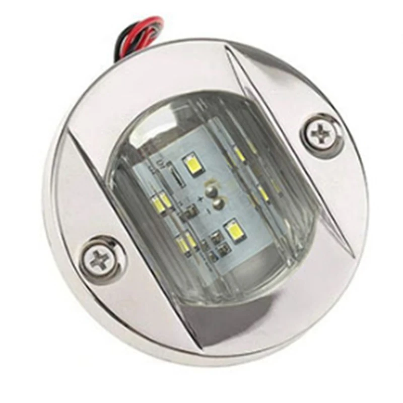 Luci Di Poppa Marine Dc 12V Luci Posteriori A Led Luci Posteriori A Led Rotonde Luci Per Scale Accessori Per Yacht