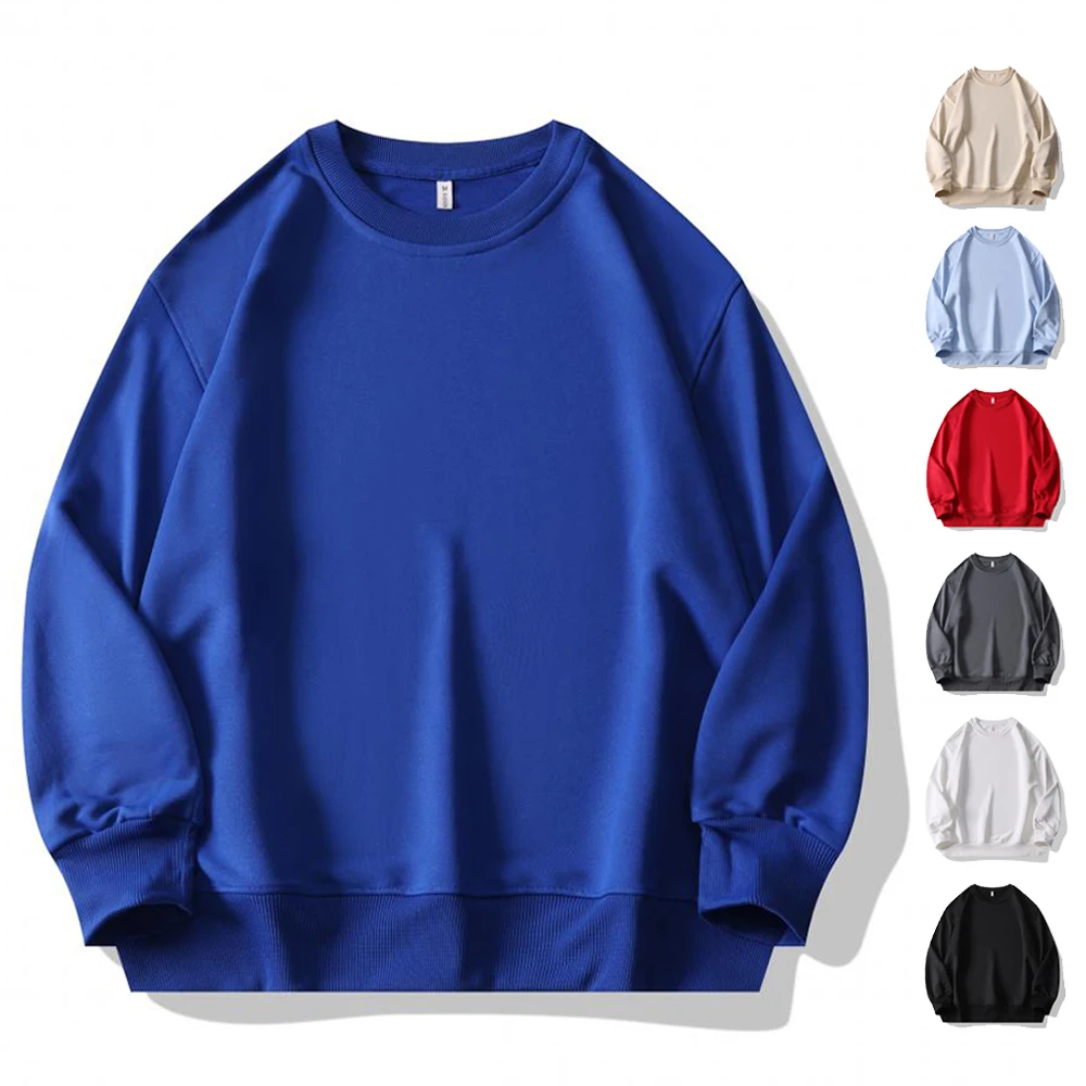 Felpa Girocollo Tinta Unita Unisex Spalla Scesa Girocollo Felpa Uomo Felpe Per Uomo Sudaderas De Hombre Felpe Uomo