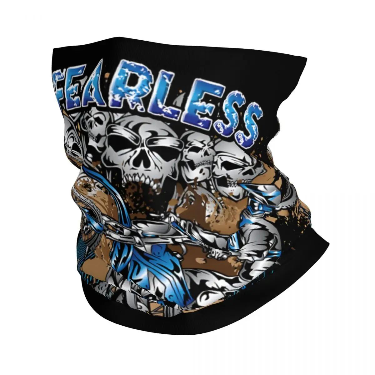 Dirt Bike Motocross Senza Paura Wheelie Rider Bandana Neck Cover Moto Club Motoclife Face Sciarpa Multiuso Ciclismo Equitazione