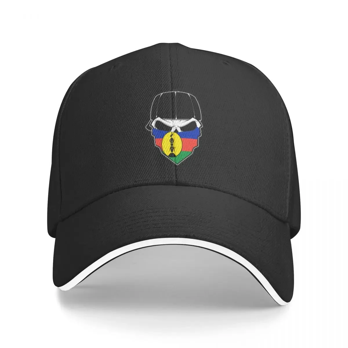 Nuova Caledonia Flag Bandana Berretto Da Baseball Wild Ball Hat Golf Wear Mens Tennis Women'S