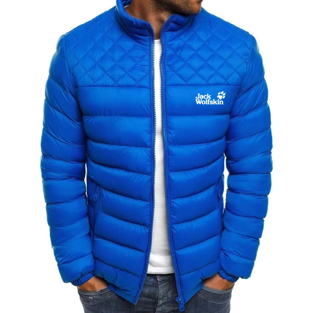 Jackwolfskin-Chaqueta De Plumon Para Hombre, Top Caglido Casual A La Moda, Novedad De Invierno, 2024