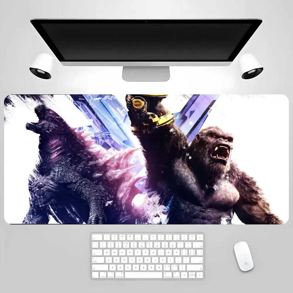 Mouse Pad Game Keyboard Mouse Pad  Large Gaming Mouse Pad Carpet Pad Keyboard Non-Slip G-Godzillas-Ko-K-Kongs Pad Player Mats For Csgo Xl  Game Mouse 