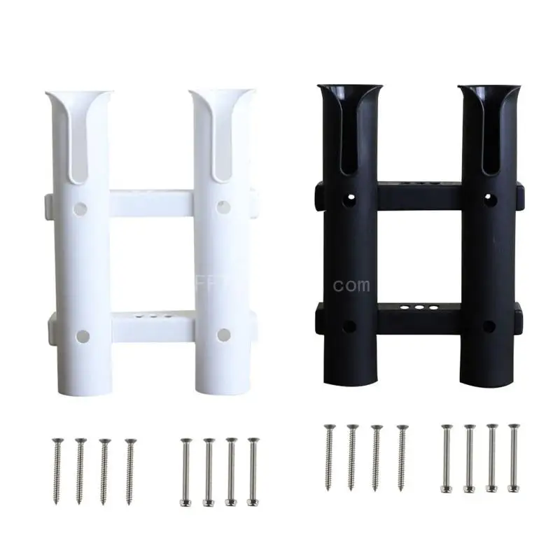 Scatola Da Pesca Per Barca Hardware Portacanne Da Pesca In Plastica Supporto Per Supporto Per 3 Tubi