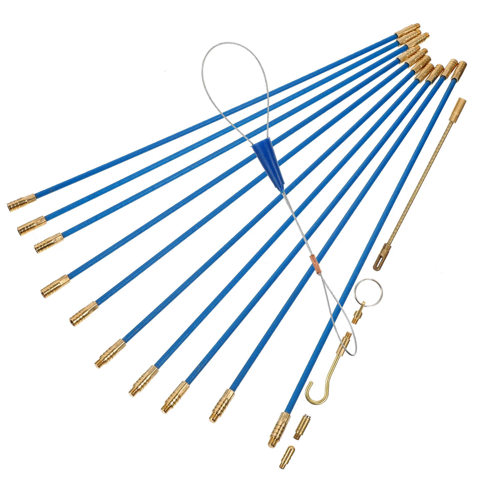 Threader Fishing Kit Tape Cable Rods Pull Push Filo Elettrico In Fibra Di Vetro Running