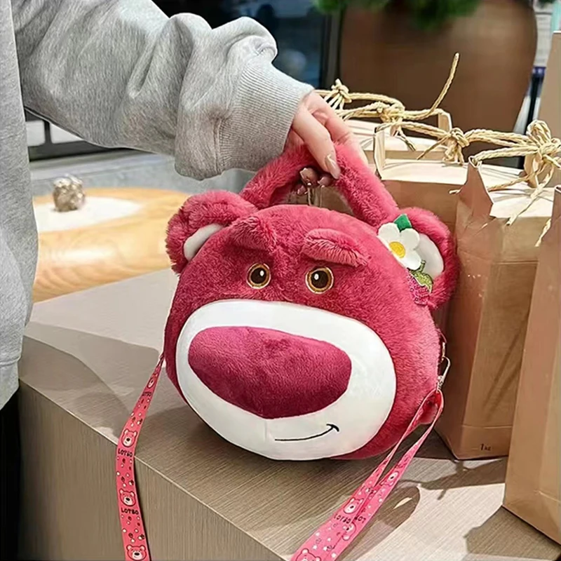 Disney Handbag Toy Story Soft Peluche Portafoglio Satchel Pouch Lotso Compleanno Il Miglior Regalo Per Bambini Ragazza Bambini Giovane Persona