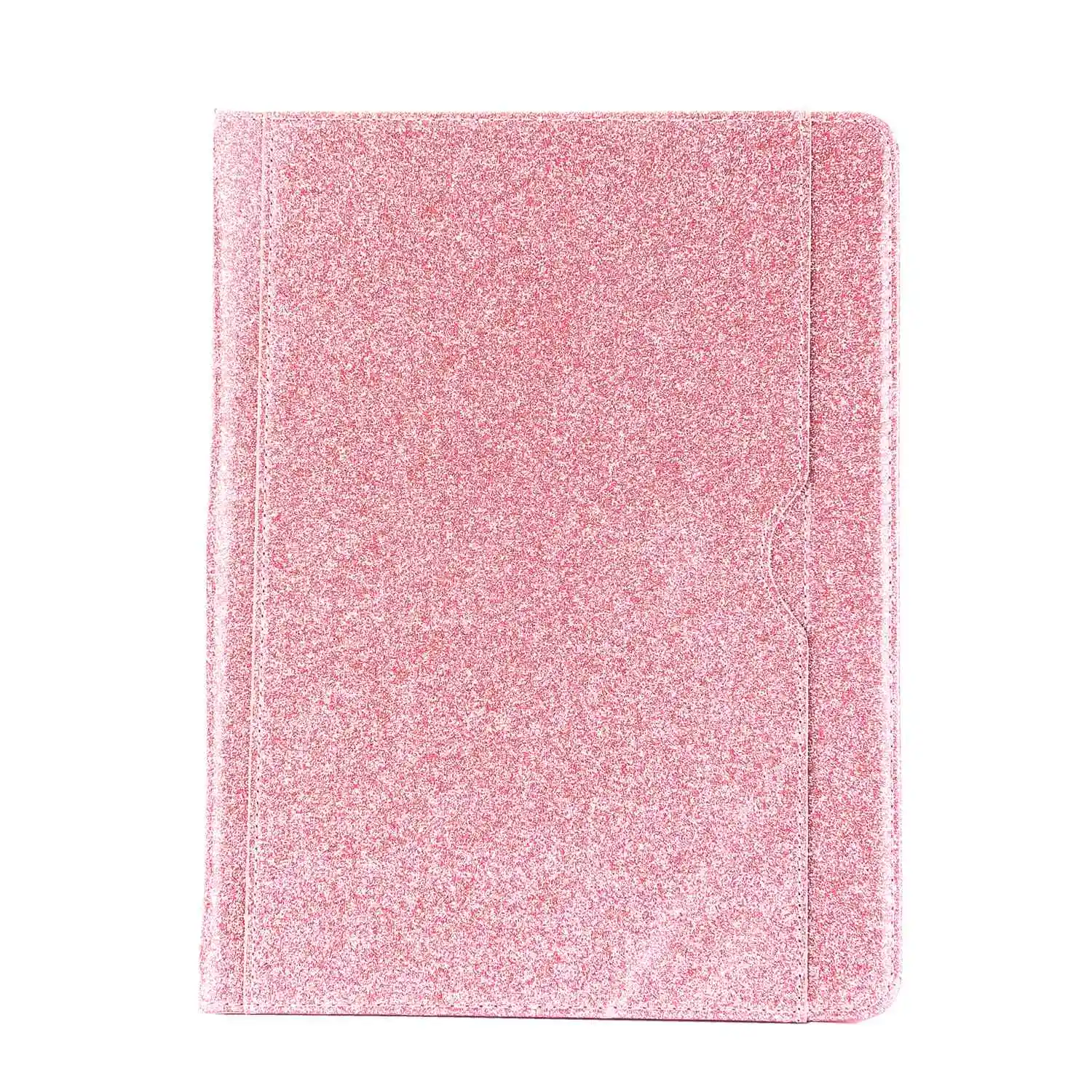 Per Ipad Air/Ipad Air2/Ipad Pro 9.7-2016/Ipad 9.7-2017/Ipad 9.7-2018 Con Supporto, Custodia Protettiva Glitterata Rosa