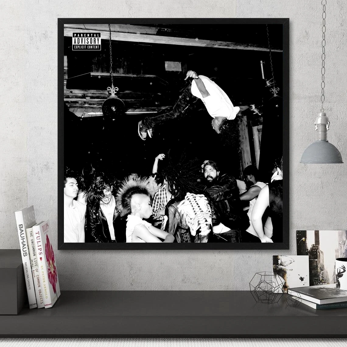 Playboi Carti Poster Die Lit Rap Music Album Cover Poster Stampe Su Tela Pittura Murale Soggiorno Decorazioni Per La Casa (Senza Cornice)