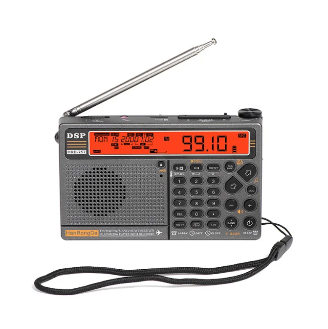 Hanrongda Hrd-757 Am/Fm/Sw Hf/Uhf/Vhf/Airband Ricevitore Radio Full Band