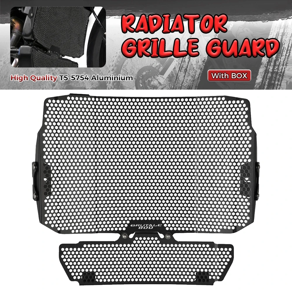 Per Mv Agusta Brutal 800 Dragster 800/800Rr Turismo Veloce 800 Tv800 Moto Radiatore Grill Guard Cover Oil Cooler Guard Set