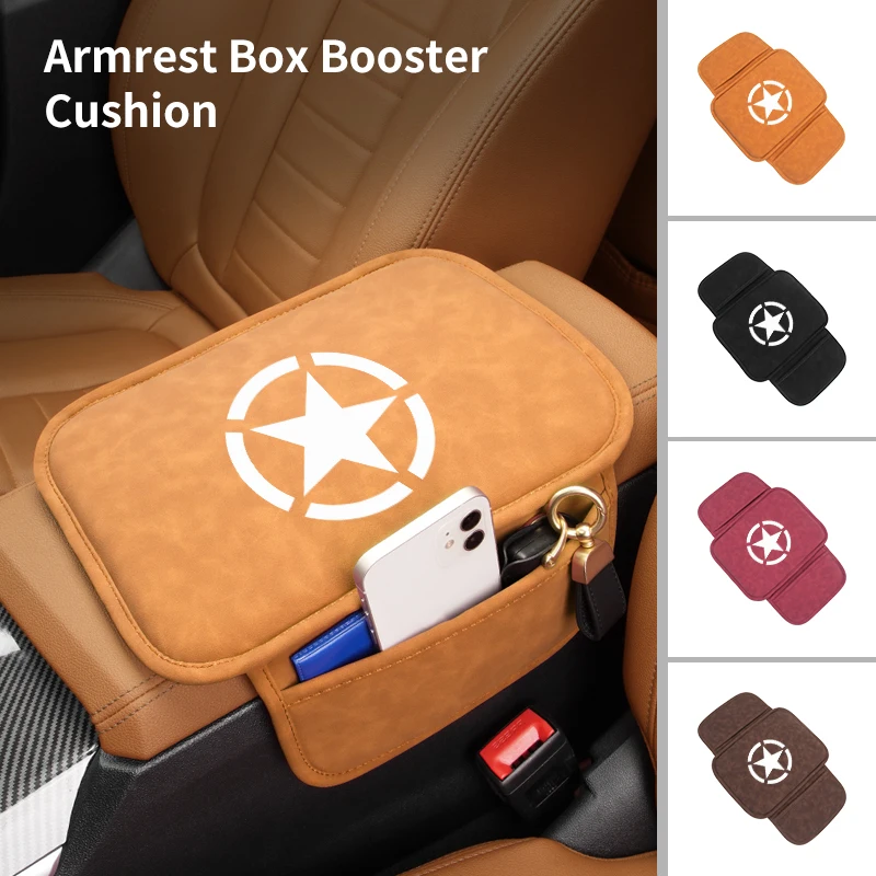 Copertura Protettiva Per Bracciolo Auto Auto Center Console Soft Pad Per Jeep Renegade Cherokee Compass Patriot Wrangler Liberty Rubicon