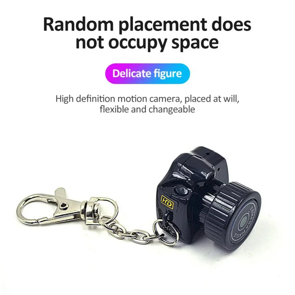 Dvr Security Nanny Tiny Y2000 Camcorder Small Dv Recorder Car Sport Micro Cam Webcam Con Mic Camera Hd Video Audio