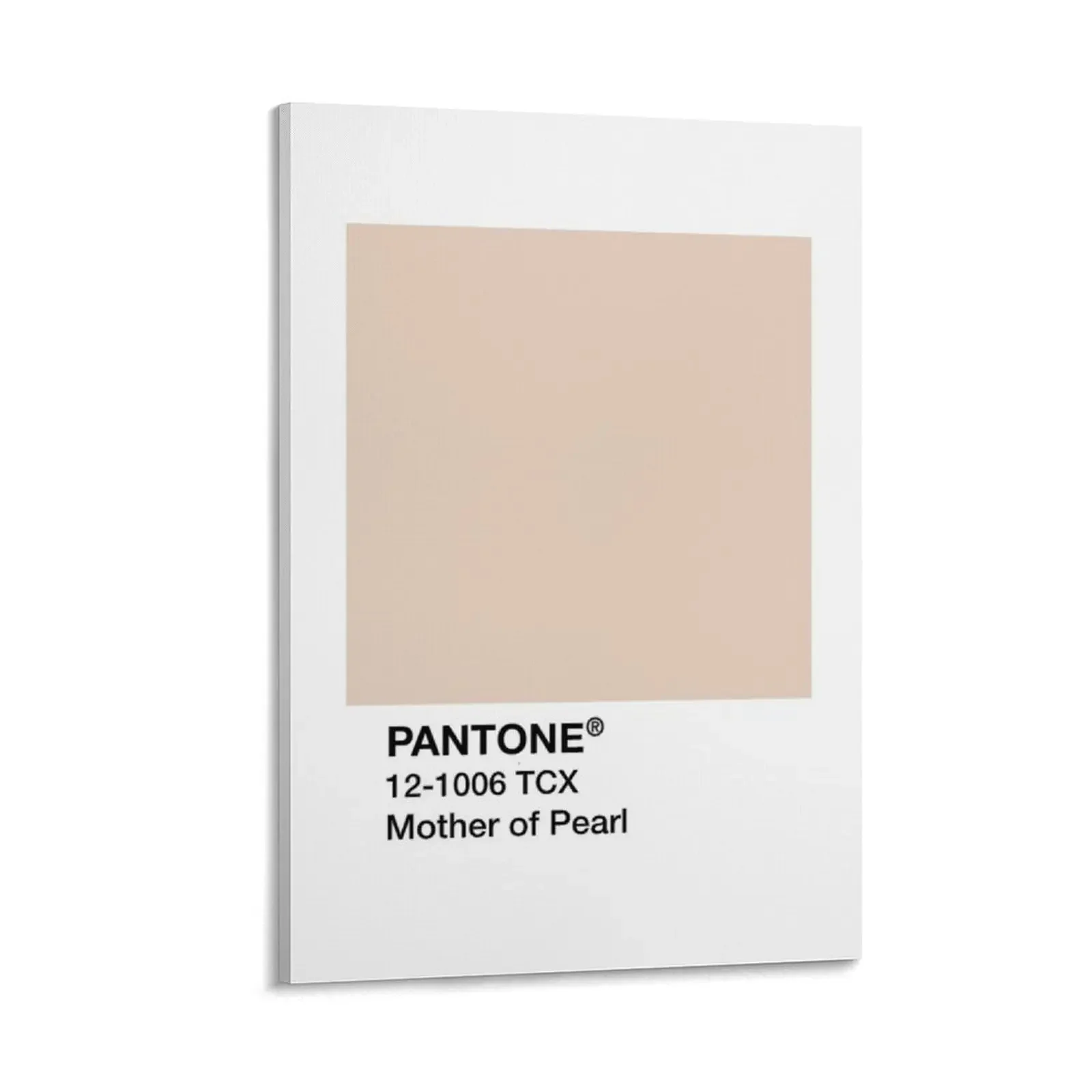 Pantone Madreperla, Abbronzatura, Crema Su Tela Pittura Decorazione Parete Decorazione Della Stanza Coreana Decor Per La Decorazione Della Stanza Dell