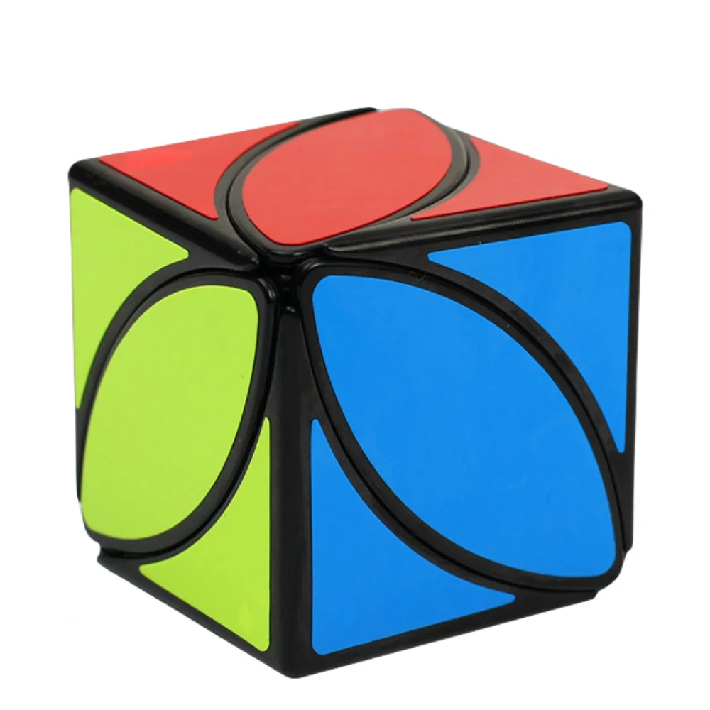 Qiyi Magic Cube Maple Ivy Magic Cube Version Magic Speed Cube The Skew Cube Twist Cubes Of Leaf Line Per Bambini Regalo Per Bambini