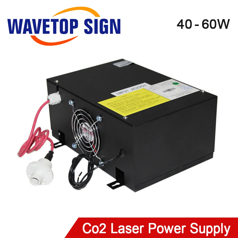 Wavetopsign Alimentatore Laser Co2 40W - 60W Yl-2 Per Macchina Da Taglio Per Incisione Laser Co2