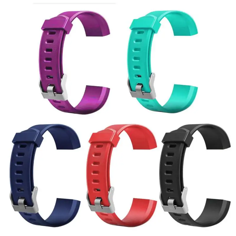 1 ~ 4 Pezzi Durevole Regolabile Id115Plus Hr Fashion Multi-Funzione Sostituzione Del Colore Id115 Plus Braccialetto Fitness Tracker