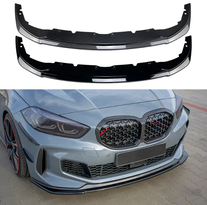 Splitter Anteriore Di Alta Qualità Per Bmw Serie 1 2020 F40 Upgrade M Sport F40 118I 120I Labbro Paraurti Anteriore